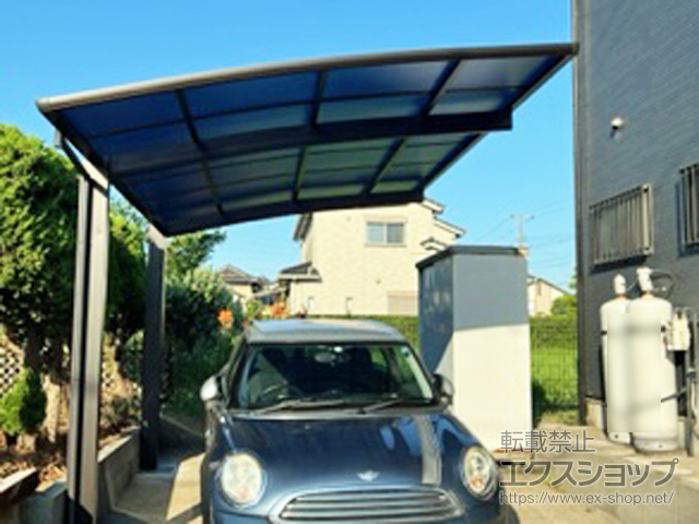 千葉県君津市ののカーポート プレシオスポート 積雪〜20cm対応 施工例