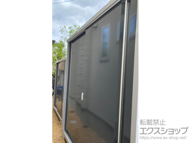兵庫県西宮市のの物置・屋外倉庫 シンプリー 一般型 1740×515×1903 MJX-175E-CG 施工例