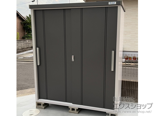 愛媛県西条市のの物置・屋外倉庫 クール 一般型 1700×750×1947 EC-1775-GK 施工例