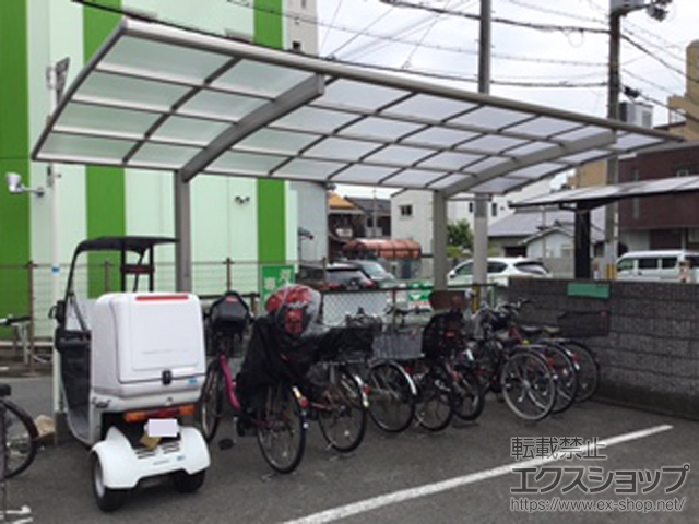 大阪府門真市ののカーポート アリュース　積雪〜20cm対応 施工例