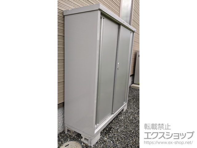京都府京都市のの物置・屋外倉庫 シンプリー 一般型 1320×515×1603 MJX-135D-PS 施工例