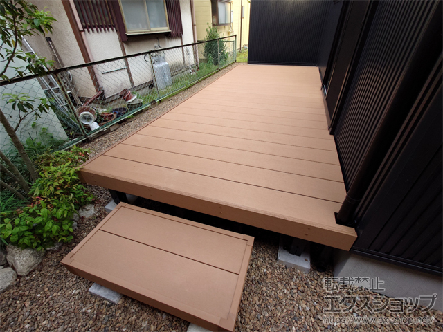 栃木県宇都宮市ののウッドデッキ リウッドデッキ 200 施工例