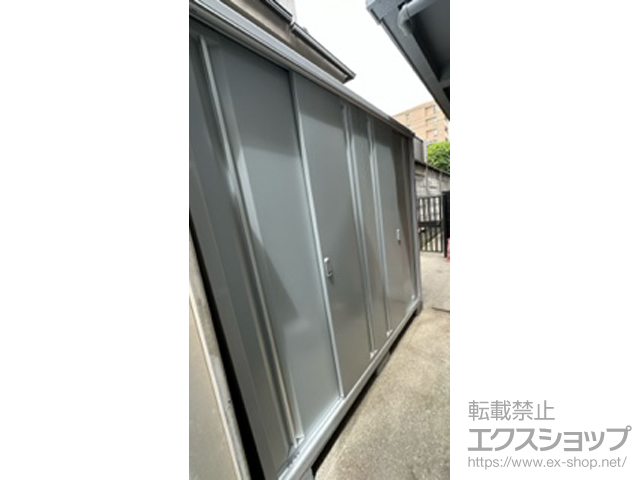 東京都中野区のの物置・屋外倉庫 シンプリー 一般型 1940×905×1903 MJX-199E-PS 施工例