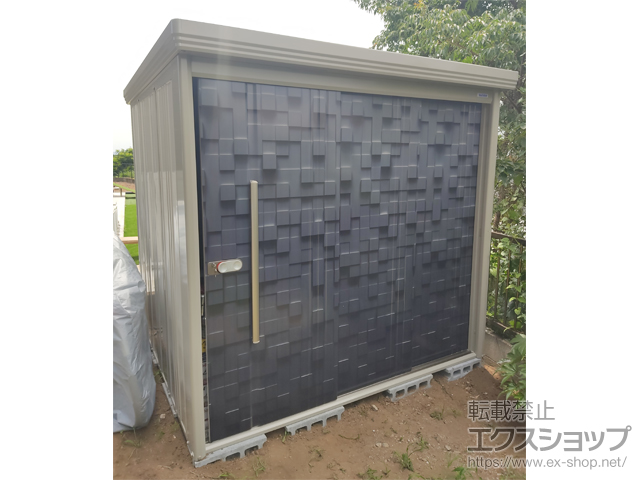 静岡県三島市のの物置・屋外倉庫 ペインタ Mr.ストックマンダンディ 一般型 2200×1922×2110 P-2219-C2 施工例