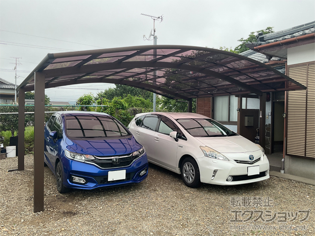 宮崎県児湯郡都農町ののカーポート アリュース ツイン　積雪〜20cm対応 施工例