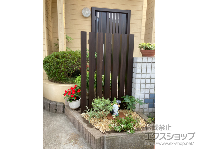 栃木県下野市ののフェンス・柵 デザイナーズパーツ 施工例