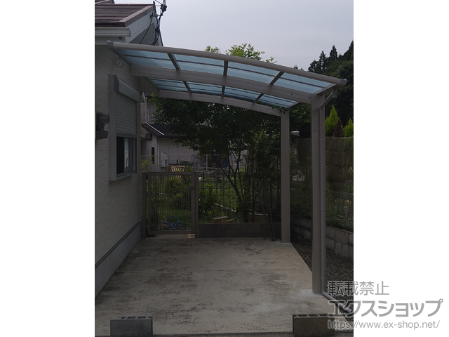 京都府宇治市ののカーポート アリュース　積雪〜20cm対応 施工例