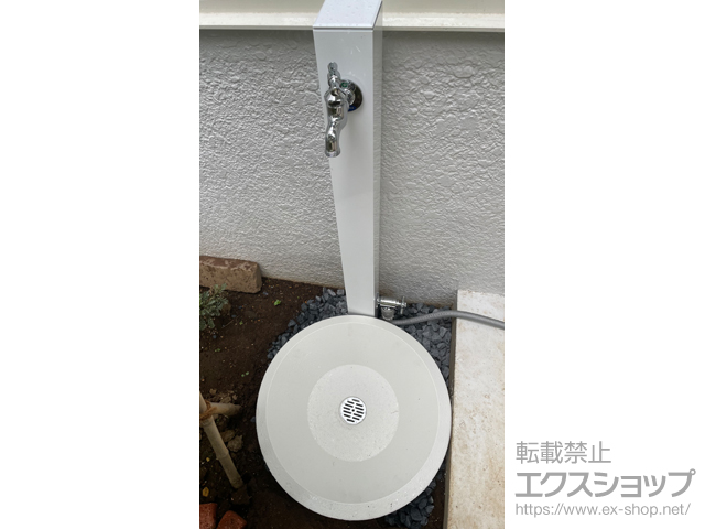 埼玉県さいたま市のの立水栓・ガーデンシンク コロル 補助蛇口仕様 施工例
