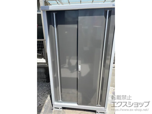 愛知県大府市のイナバの物置・収納・屋外倉庫 シンプリー 一般型 1100×755×1903 MJX-117E-P-EB 施工例