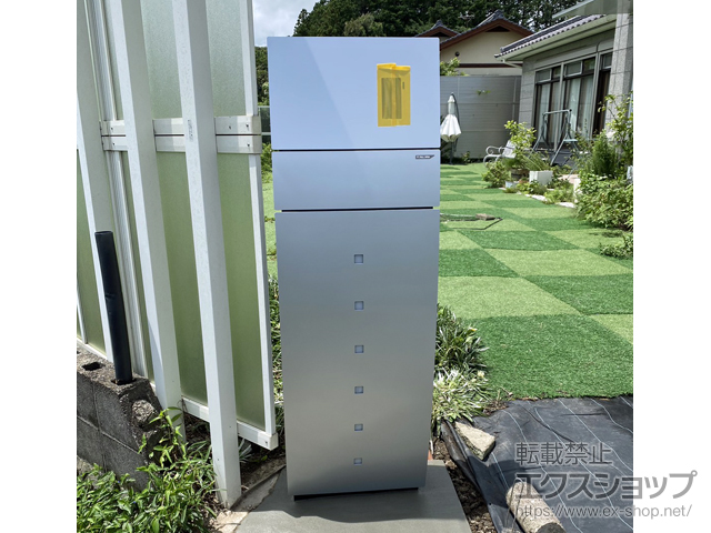 佐賀県三養基郡基山町のの機能門柱・ポスト ステイム Ａタイプ(座面なし) 施工例