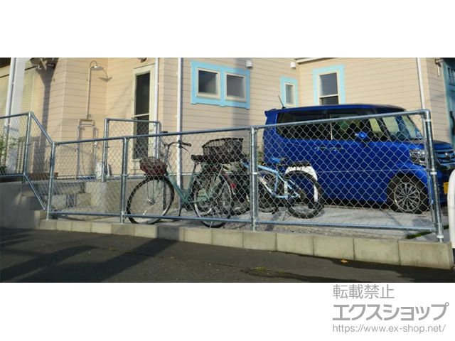 神奈川県藤沢市の朝日フェンスのお問い合わせ商品 PCフェンス A1000 施工例