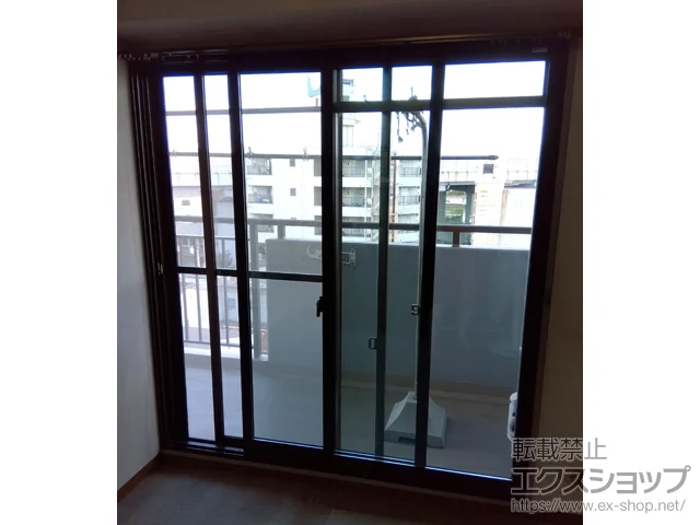 大阪府大阪市のLIXIL リクシル（トステム）の内窓（二重窓・二重サッシ） インプラス 引違い窓 2枚建 施工例