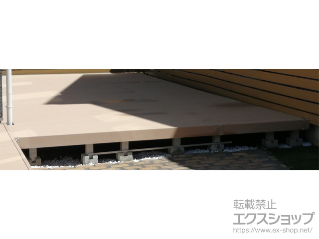 長野県塩尻市ののウッドデッキ、フェンス・柵 リウッドデッキ 200 施工例
