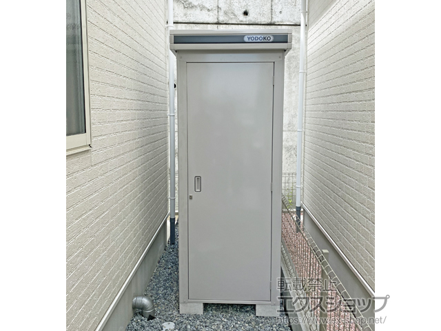 宮城県仙台市のの物置・屋外倉庫 エルモ 一般・積雪共用型 820×1520×2120（LMD-0815） LMD-0815-CB 施工例