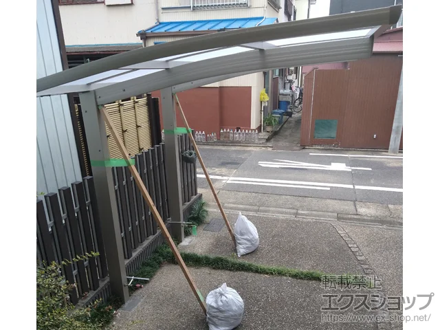 愛知県名古屋市のValue Selectのサイクルポート・自転車置き場 プレシオスポート ミニ 積雪～20cm対応 施工例