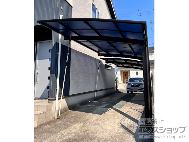 熊本県上益城郡益城町ののカーポート アリュース　積雪〜20cm対応 施工例