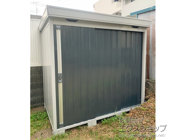 東京都江戸川区のの物置・屋外倉庫 FORTA 一般型 2210×1370×2085 FS-2214S-CG 施工例