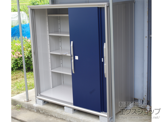 新潟県柏崎市のの物置・屋外倉庫 エスモ 一般型 1800×924×1913 ESF-1809A-DO 施工例