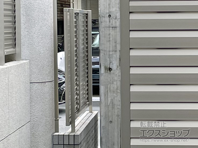 東京都調布市ののフェンス・柵 レジリアYM1型 フリー支柱タイプ 施工例