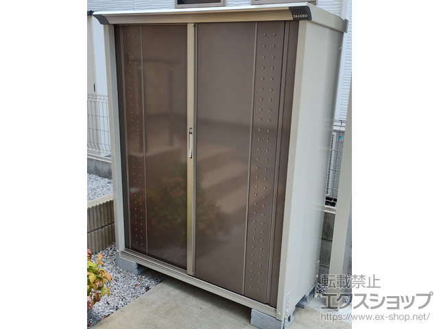 埼玉県川越市のの物置・屋外倉庫 グランプレステージジャンプ 1304×530×1600 GP-135B-T-CB 施工例