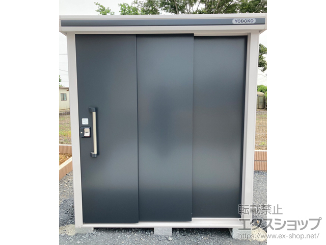 埼玉県加須市のの物置・屋外倉庫 エルモ 一般型 1870×1870×2119 LMD-1818-SM 施工例
