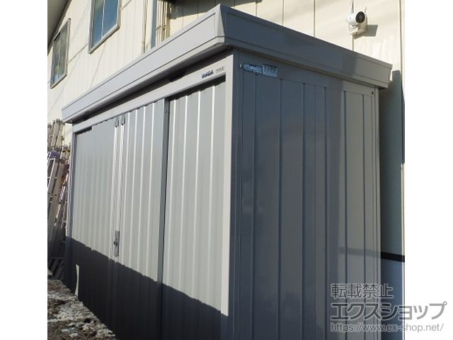 福島県郡山市のの物置・屋外倉庫 FORTA 多雪型 3050×950×2085 FS-3009S-PS 施工例