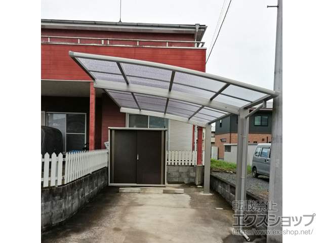 栃木県芳賀郡芳賀町ののカーポート アリュース　積雪〜20cm対応 施工例
