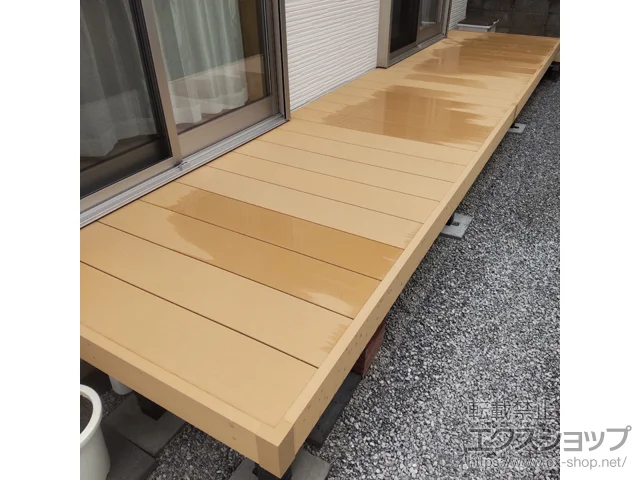 東京都昭島市のYKKAPのウッドデッキ リウッドデッキ 200 施工例