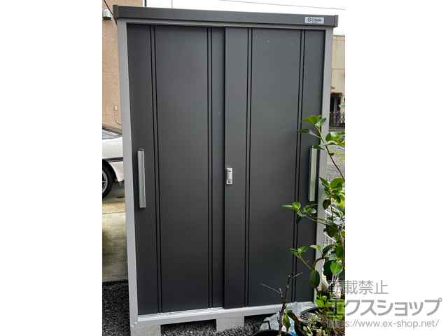 神奈川県小田原市のの物置・屋外倉庫 クール 一般型 1300×750×1947 EC-1375-GK 施工例