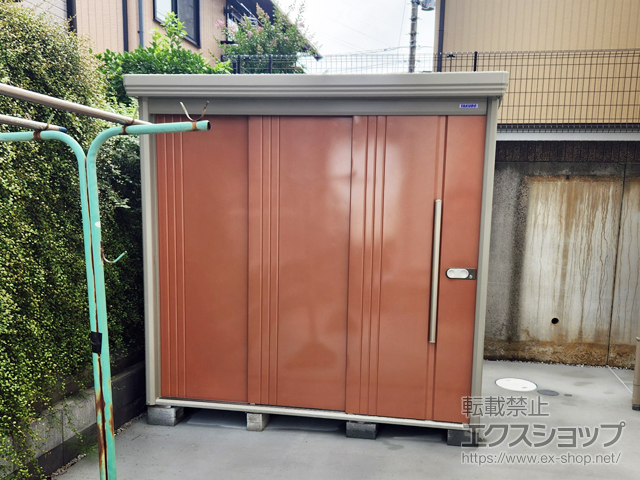 東京都町田市のの物置・屋外倉庫 Mr.ストックマンダンディ 一般型 2200×2290×2110 ND-2222-T 施工例