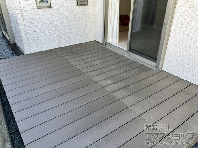 神奈川県川崎市ののウッドデッキ 樹ら楽ステージ 施工例