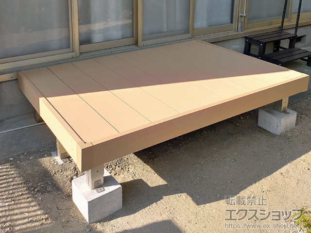 愛知県名古屋市ののウッドデッキ リウッドデッキ 200 施工例