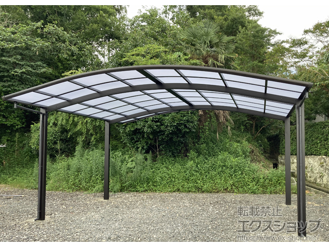 佐賀県唐津市ののカーポート プレシオスポート ワイド 積雪〜20cm対応 施工例
