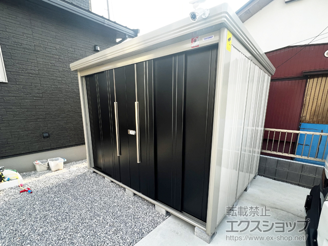 群馬県高崎市のの物置・屋外倉庫 Mr.ストックマンダンディ 一般型 結露減少型 2900×2290×2110 ND-Z2922-N 施工例