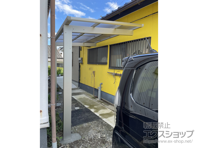 熊本県熊本市ののテラス屋根 レセパ Lタイプ 独立タイプ 積雪〜20cm対応 施工例
