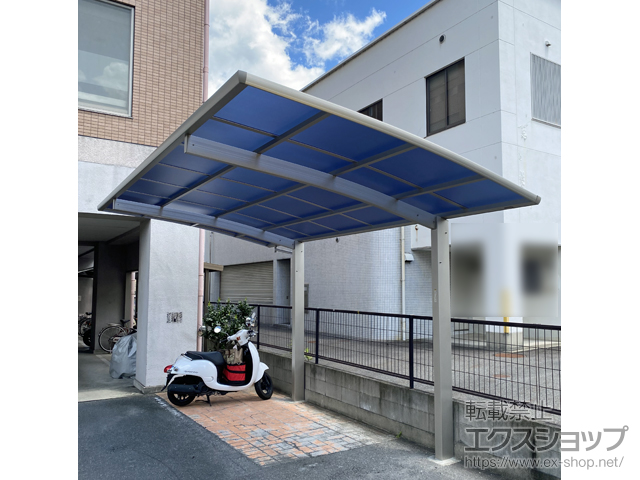 京都府京都市ののカーポート プレシオスポート 積雪〜20cm対応 施工例