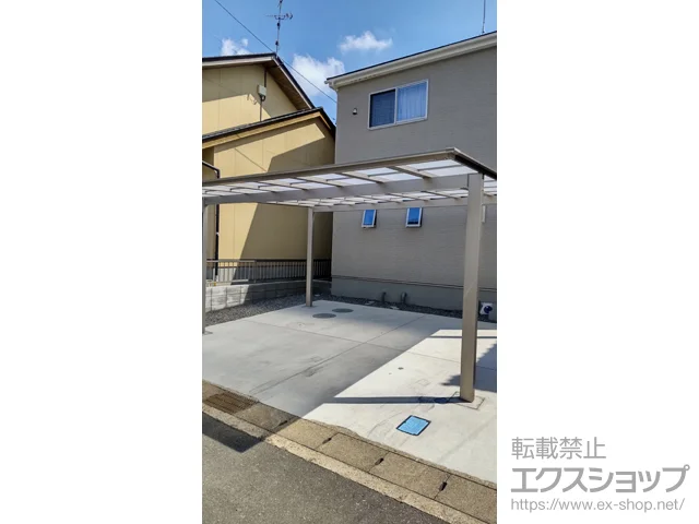 岐阜県瑞穂市のValue Selectのカーポート ソリッドポート ワイド 積雪～20cm対応 施工例