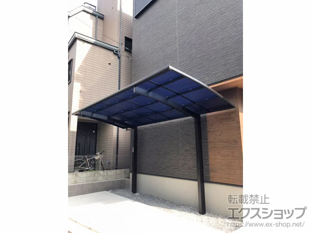 東京都足立区のYKKAPのカーポート アリュース　積雪～20cm対応 施工例
