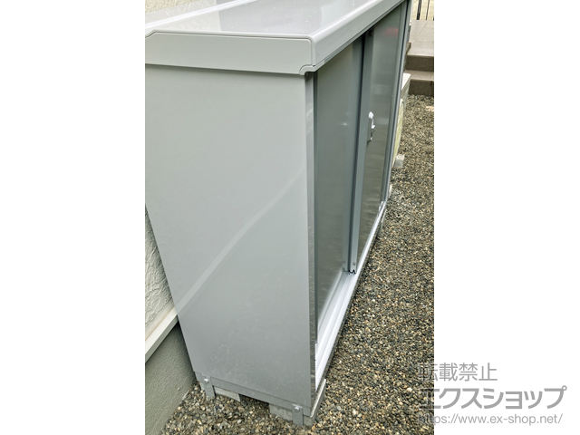 東京都武蔵野市のの物置・屋外倉庫 シンプリー 一般型 1320×415×1103 MJX-134B-P-PS 施工例