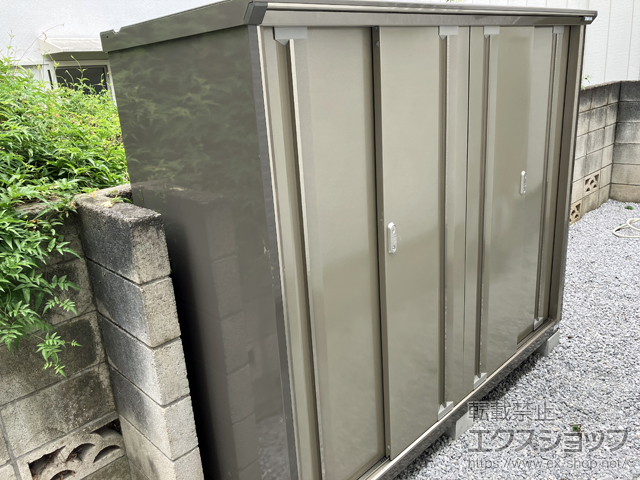 東京都小平市のの物置・屋外倉庫 ナイソーシスター　1940×720×1603（KMW-197D） KMW-197D-P-NG 施工例