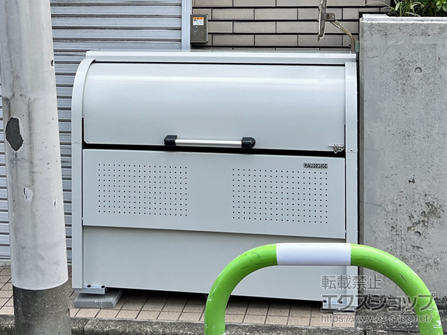 東京都世田谷区ののゴミステーション クリーンストッカー CKE-R1305型 （容量600L） 施工例