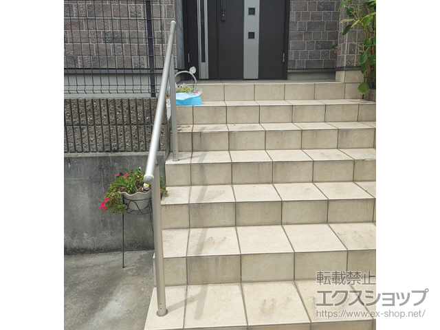 大阪府堺市のの手すり パルトナーUDフェンス1型(手すり)自立タイプ 施工例