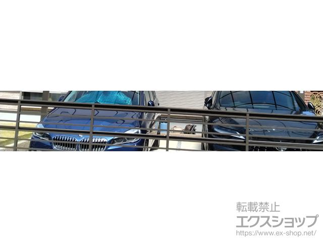 千葉県浦安市ののカーゲート 【特注】ワイドオーバードアS1型 電動式 施工例
