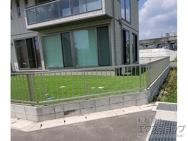福岡県宮若市のValue Selectのフェンス・柵・塀 ミエッタフェンス 防犯たて格子タイプ 自由柱施工 施工例
