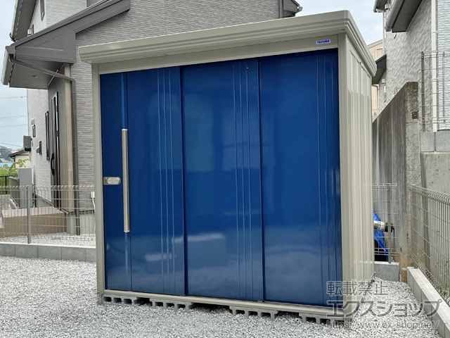 東京都町田市のの物置・屋外倉庫 Mr.ストックマンダンディ 一般型 2200×1406×2110 ND-2214-D 施工例