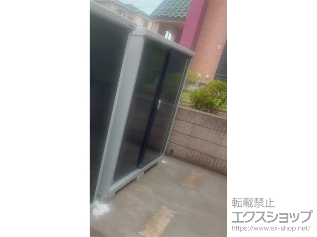 埼玉県さいたま市のの物置・屋外倉庫 シンプリー 一般型 1740×905×1603(MJX-179DP) MJX-179DP-CG 施工例