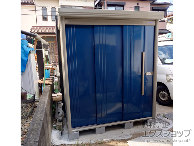 埼玉県さいたま市のの物置・屋外倉庫 Mr.ストックマンダンディ 一般型 結露減少型 1832×890×2110（ND-Z1808） ND-Z1808-DB 施工例