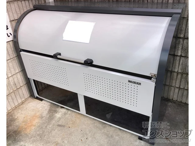 大阪府箕面市のダイケンのゴミステーション・ゴミストッカー クリーンストッカー CKR-1607-2A型 （容量1000L） 施工例