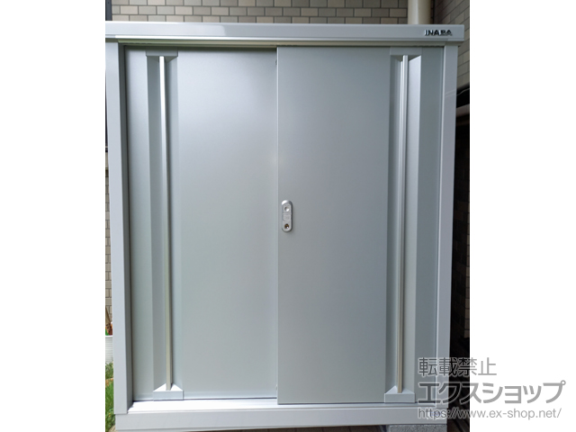 東京都西東京市のの物置・屋外倉庫 シンプリー 一般型 1100×755×1303 MJX-117C-PS 施工例