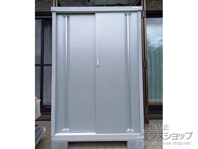 東京都西東京市のの物置・屋外倉庫 シンプリー 一般型 1100×755×1603 MJX-117D-PS 施工例